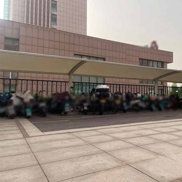 荆门膜结构电动车棚